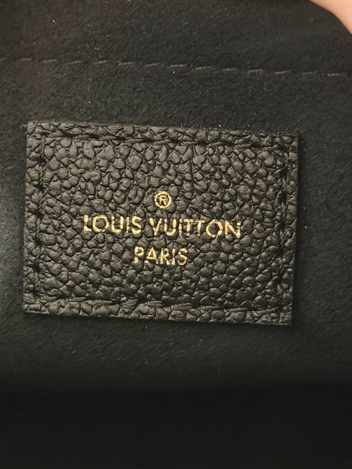 Louis Vuitton Multi Pochette Mono Giant Empreinte Black