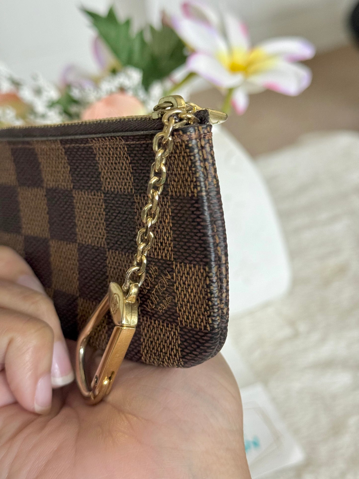 Louis Vuitton Key Cles Damier Ebene