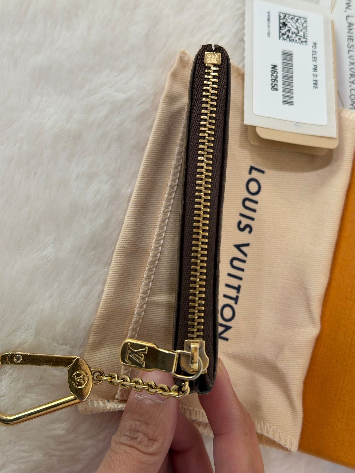 Louis Vuitton Key Pouch/Cles Damier Ebene