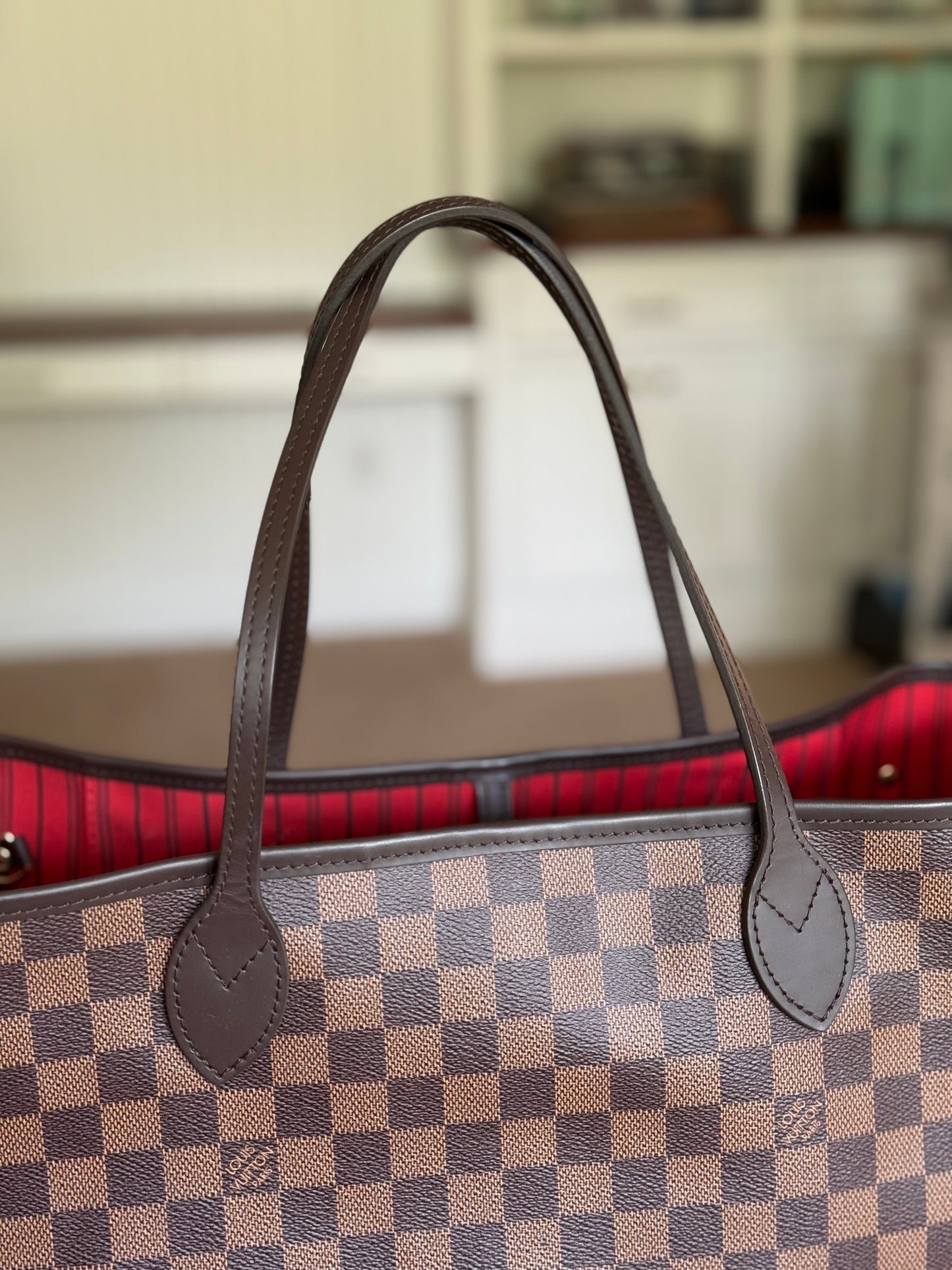 Louis Vuitton Neverfull GM DE Cerise Bag Only