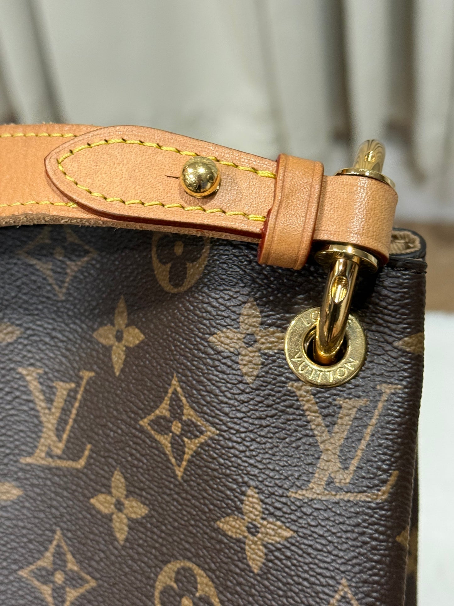 Louis Vuitton Graceful PM Mono Beige