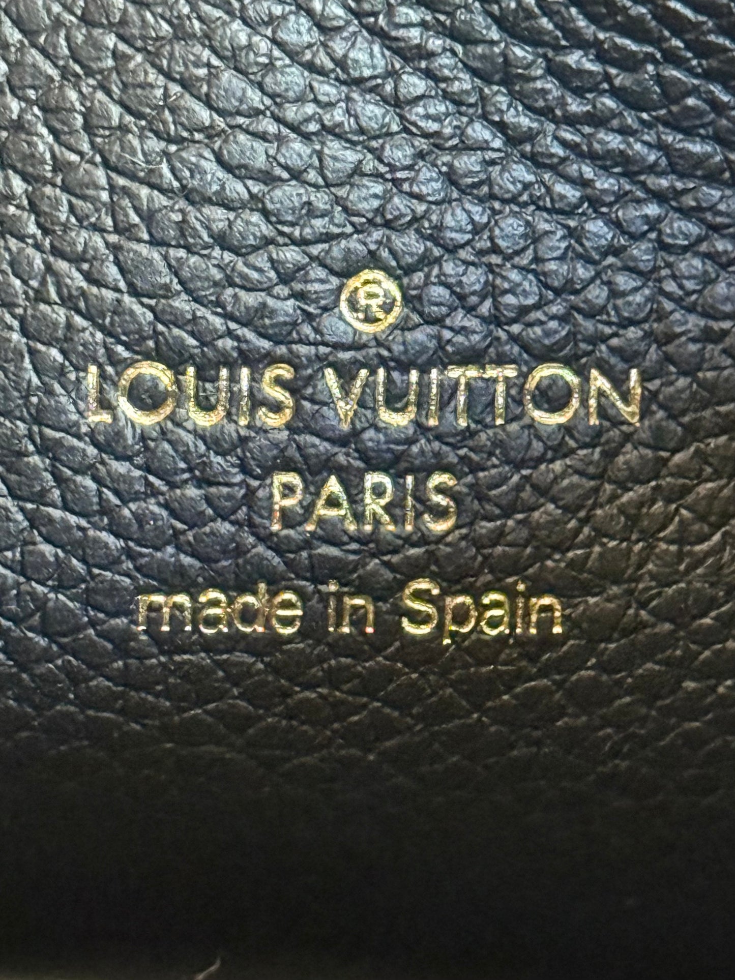Louis Vuitton Double Zip Pochette Black Empreinte