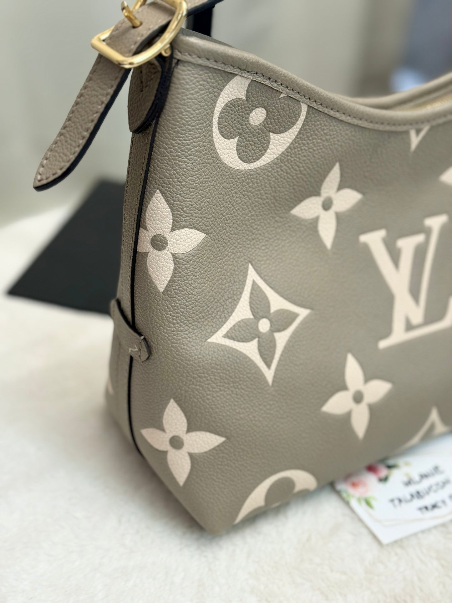 Louis Vuitton Carryall PM Bicolor Dove/Cream Bag