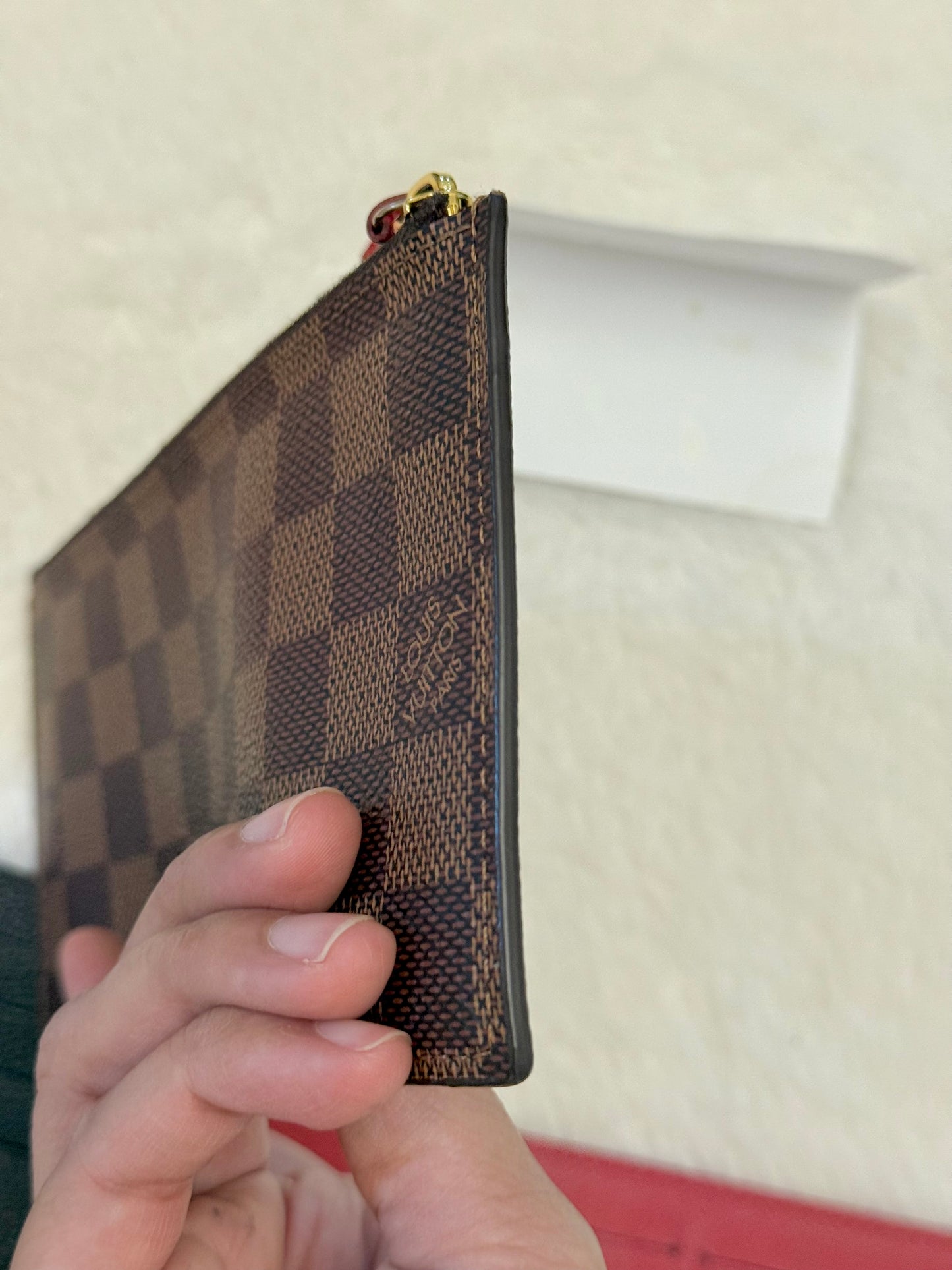 Louis Vuitton Felicie Pochette DE with zippered insert