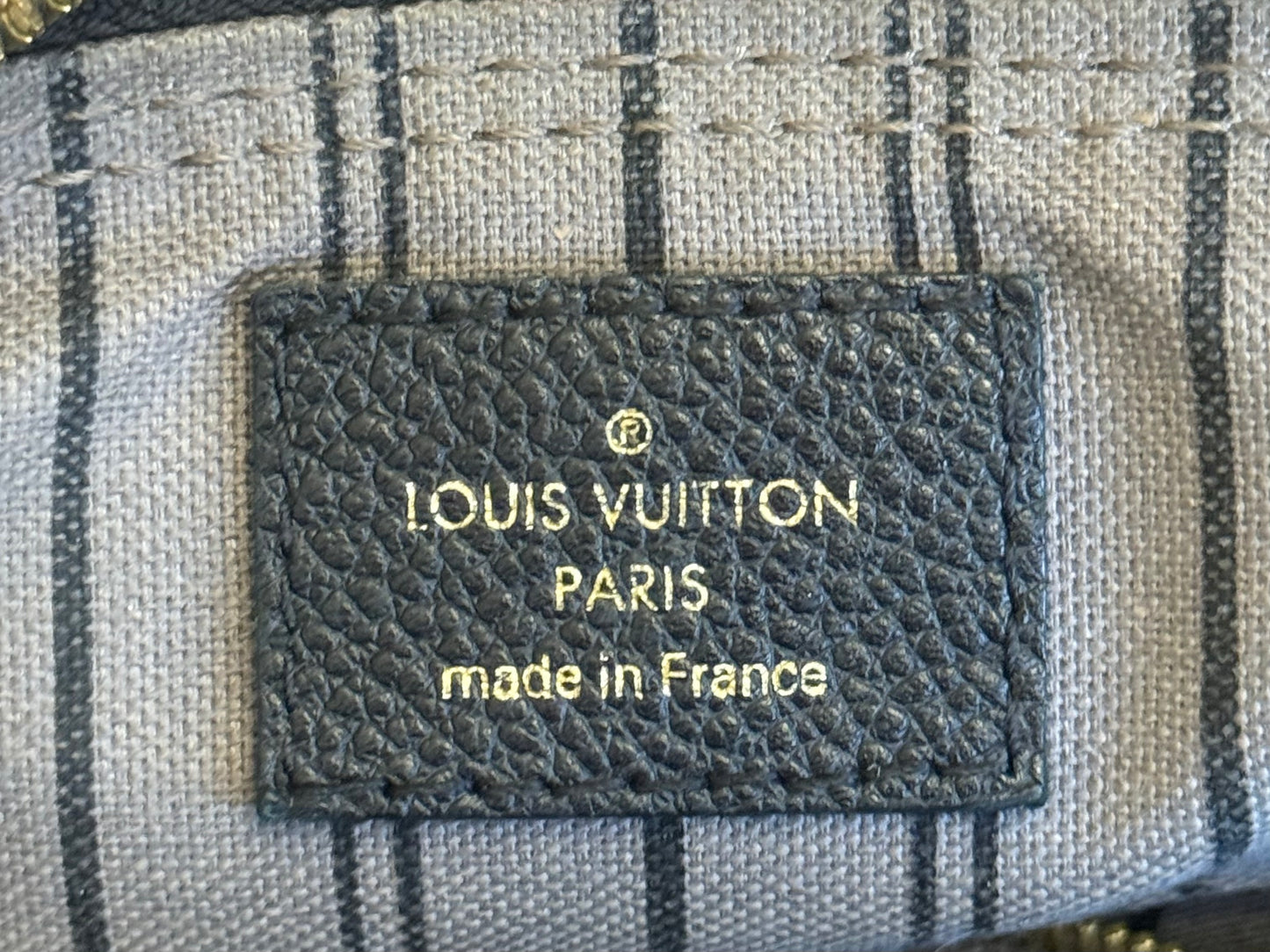 Louis Vuitton Speedy 25 Bandouliere Mono Empreinte Black/Noir