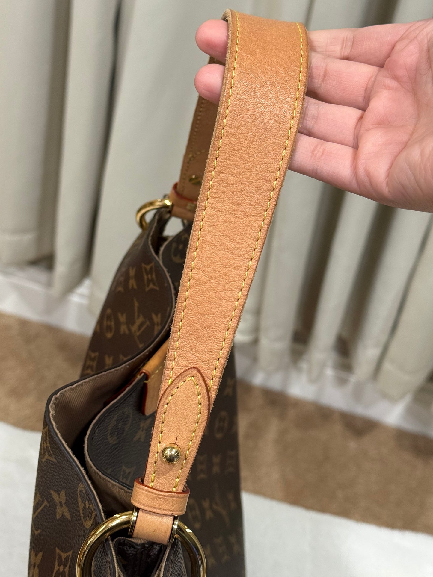 Louis Vuitton Graceful PM Mono Beige