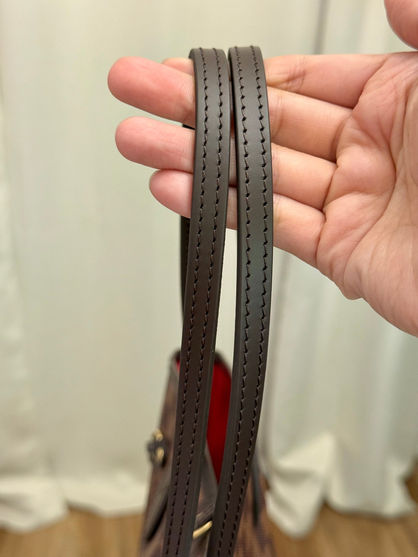 Louis Vuitton Neverfull MM Damier Ebene Bag Only