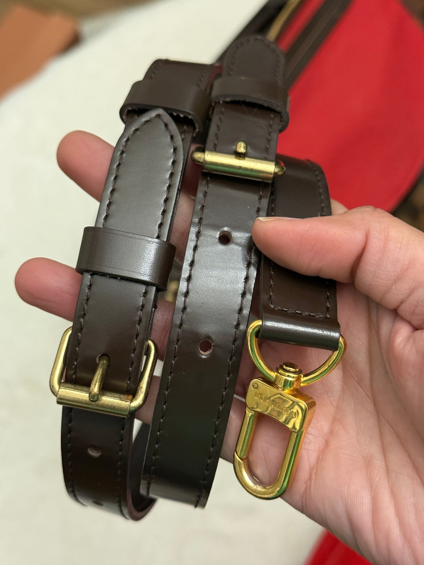 Louis Vuitton Speedy 30 Bandouliere Damier Ebene