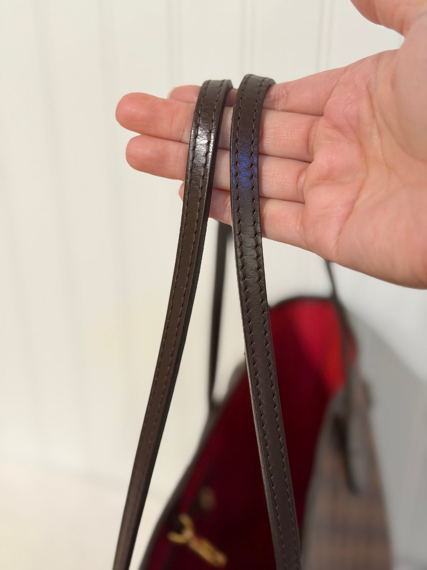 Louis Vuitton Neverfull MM DE Set (Bag and Pouch)