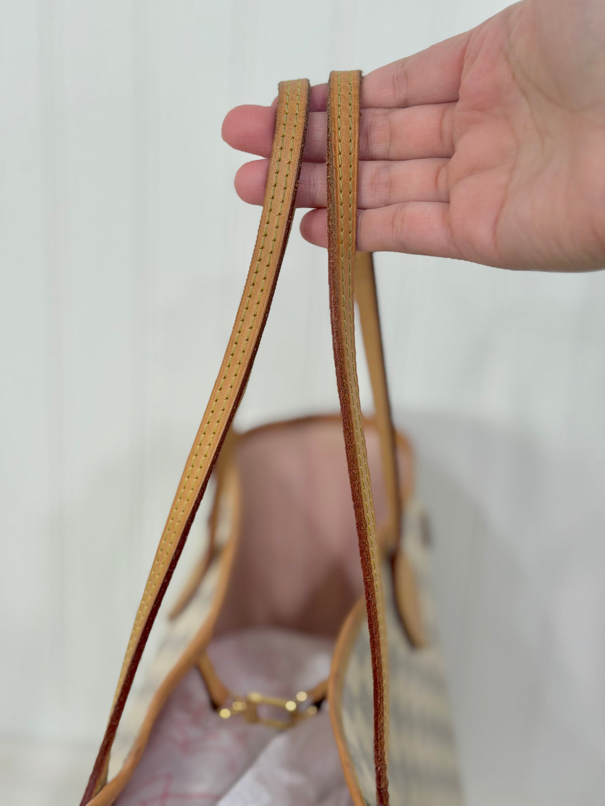 Louis Vuitton Neverfull MM Damier Azur Rose Ballerine