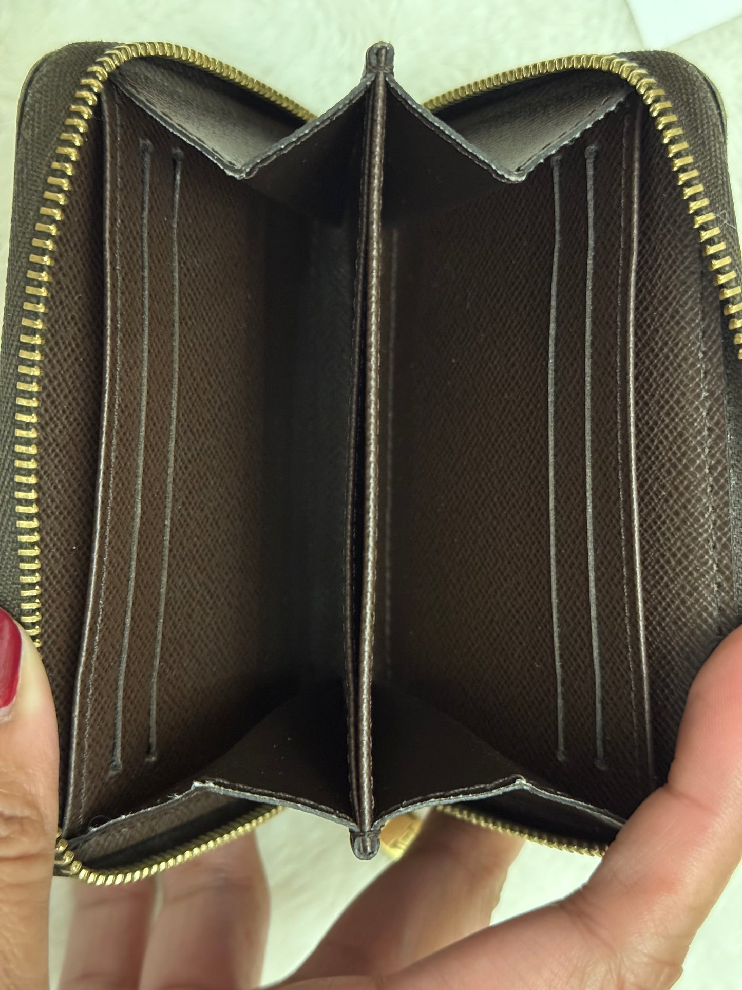 Louis Vuitton Zippy Coin Purse Damier Ebene