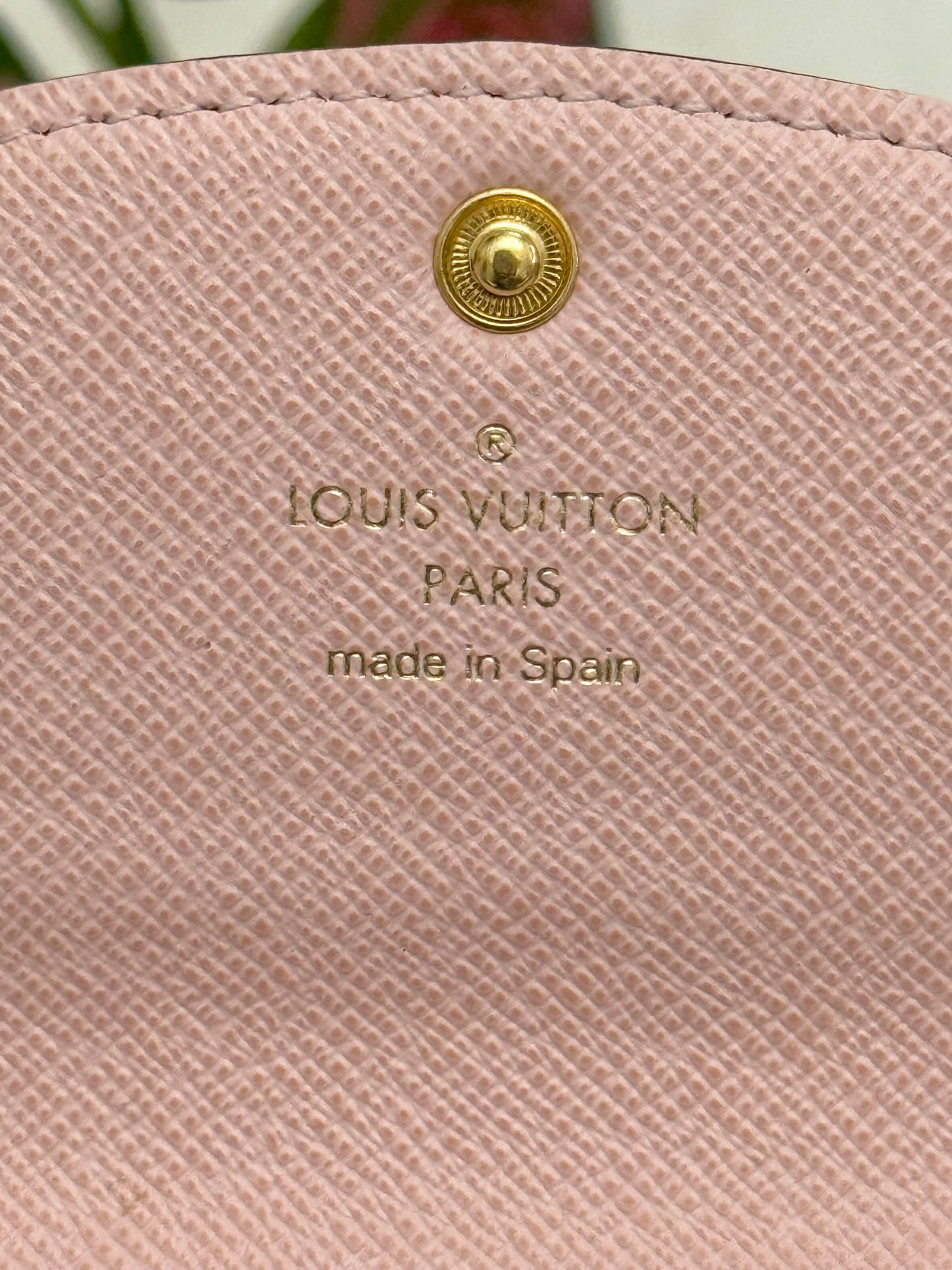 Louis Vuitton Rosalie Mono Rose Ballerine