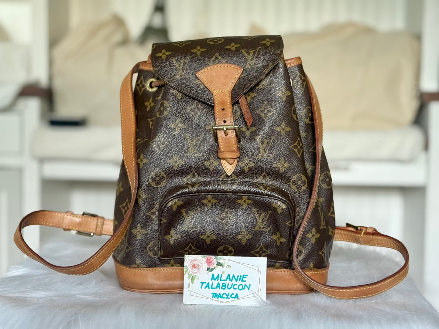 Louis Vuitton Montsouris PM Mono Old Model
