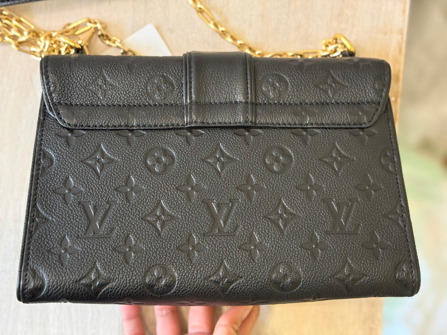 Louis Vuitton Saint Sulpice PM Mono Empreinte Noir/Black