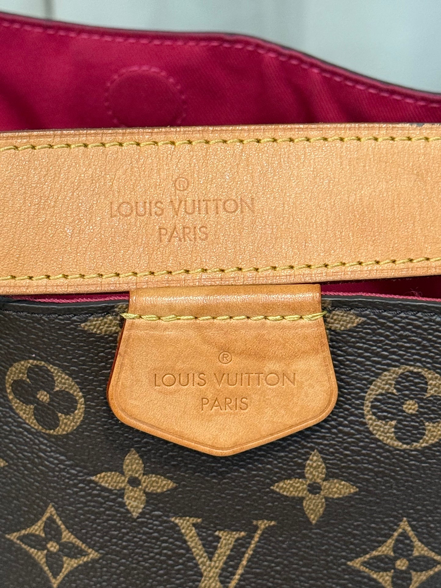 Louis Vuitton Graceful MM Mono Pivoine