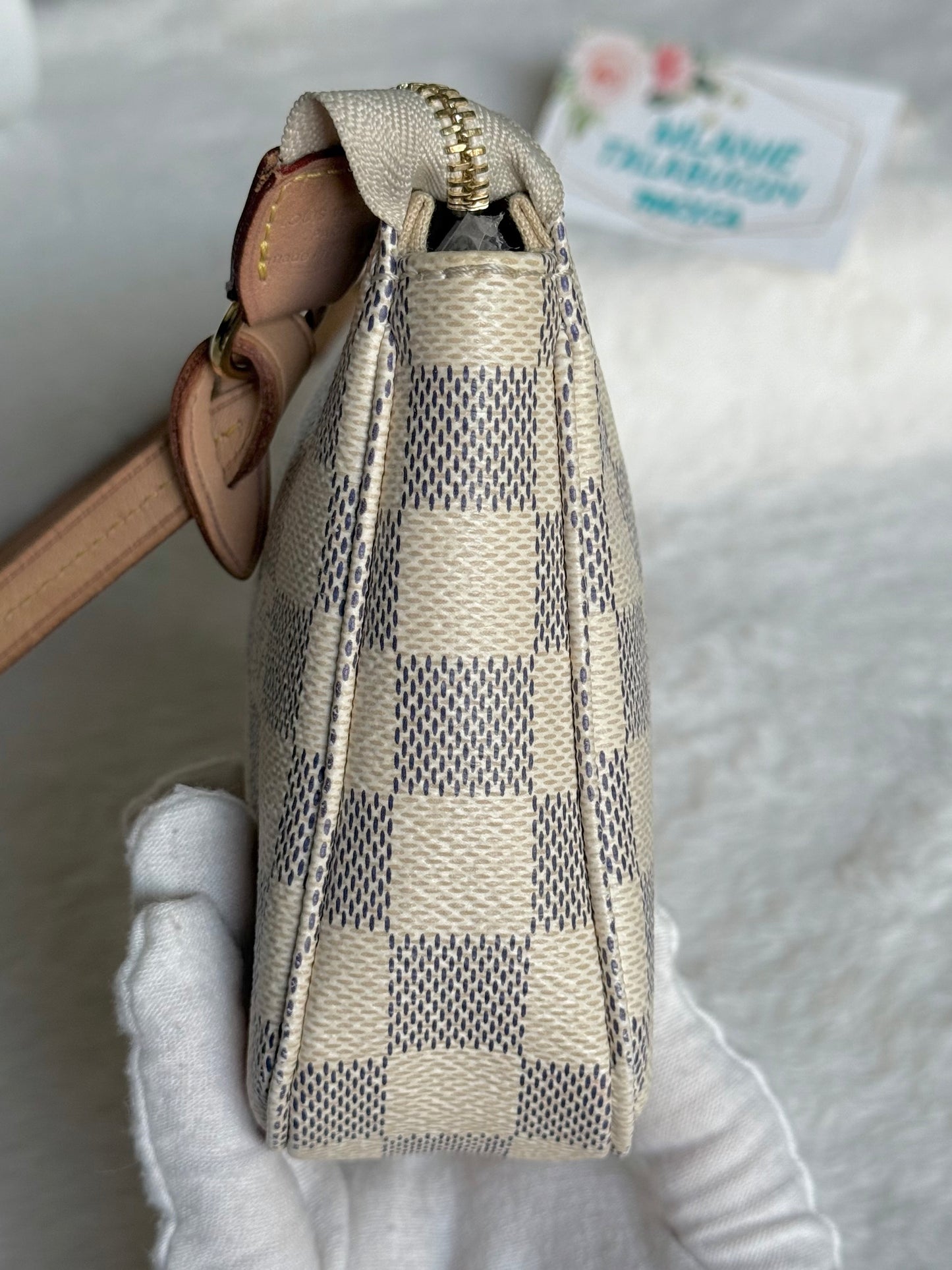 Louis Vuitton Pochette Accessoires New Model Damier Azur