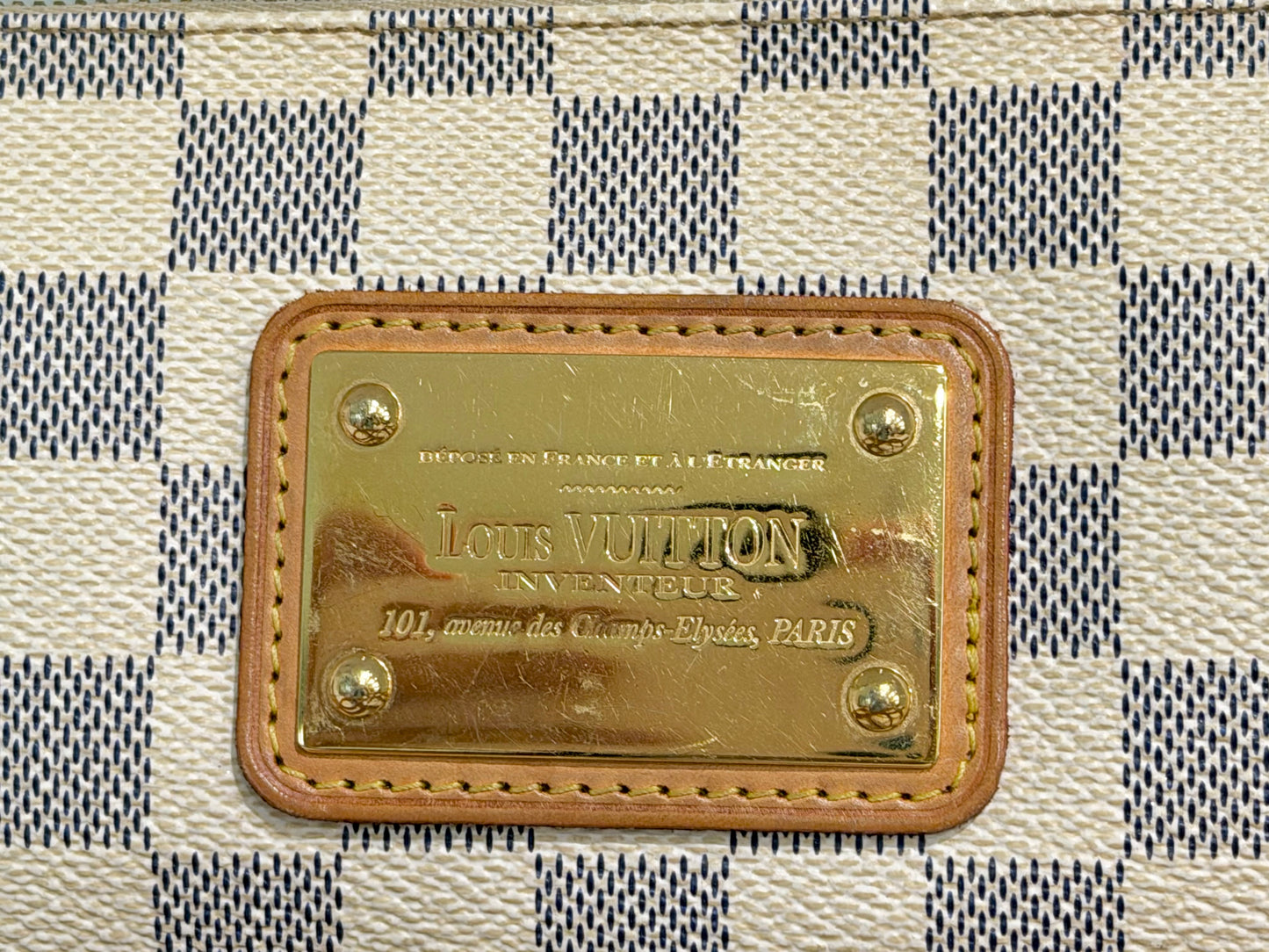 Louis Vuitton Eva Pochette Damier Azur