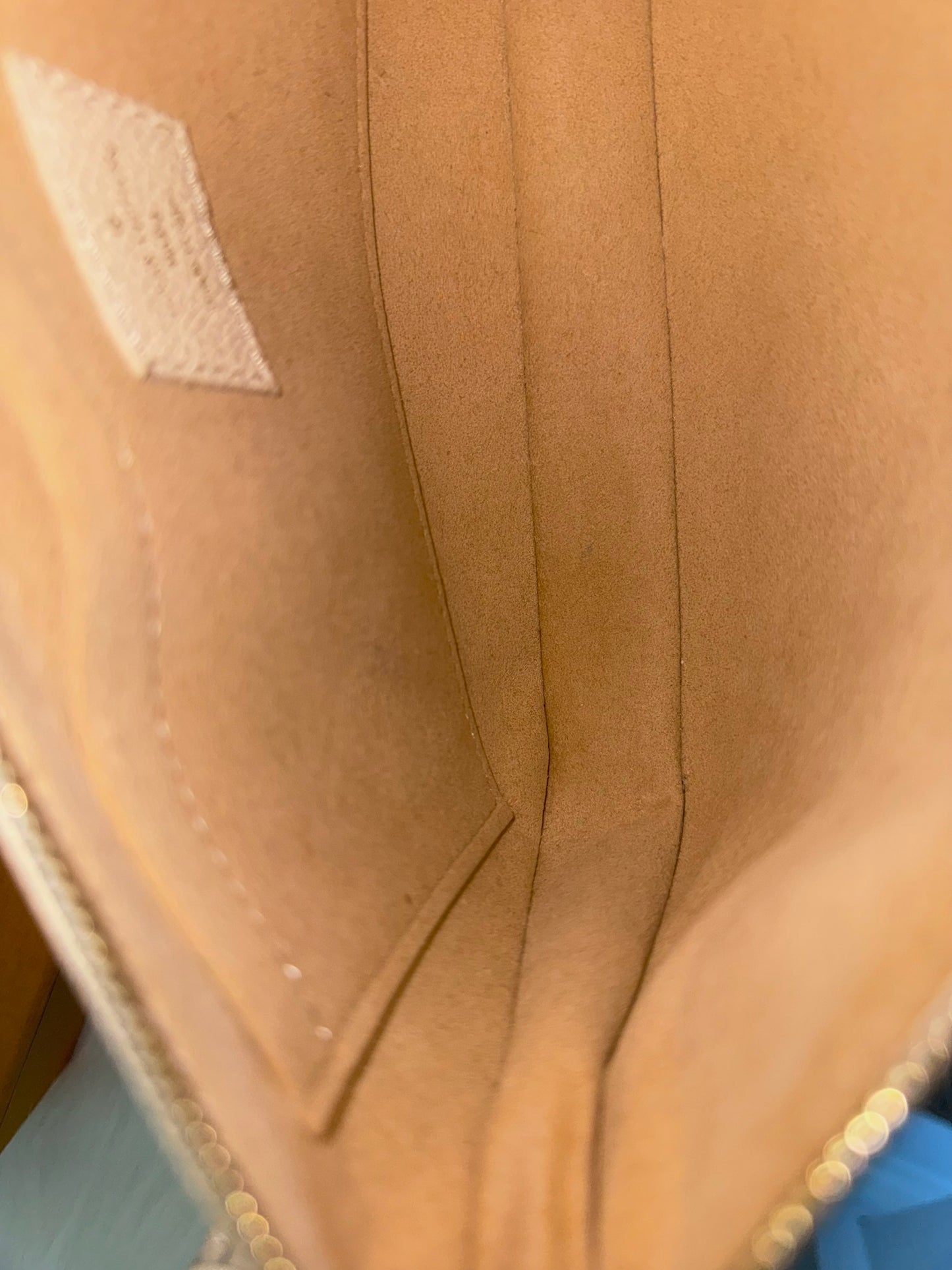 Louis Vuitton Large Pochette Giant Mono Empreinte Cream from MPA