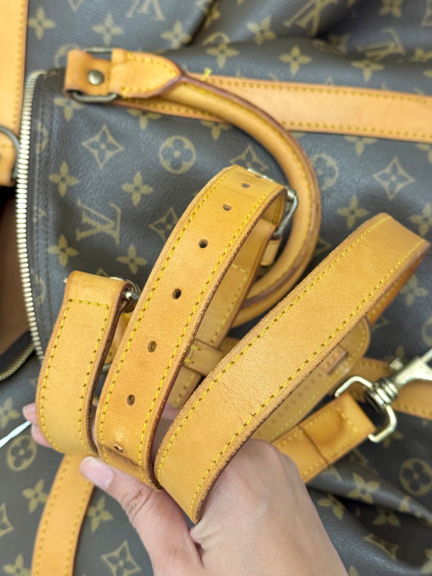 Louis Vuitton Keepall Bandouliere 60 Mono Vintage April 1984