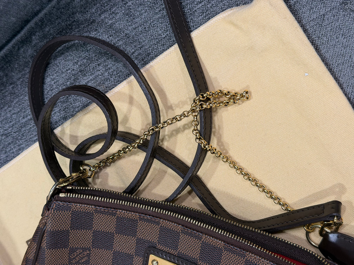Louis Vuitton Eva Pochette Damier Ebene