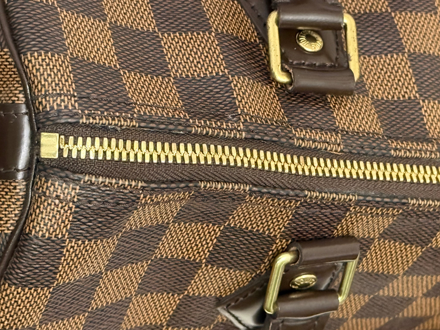 Louis Vuitton Speedy 30 Bandouliere Damier Ebene