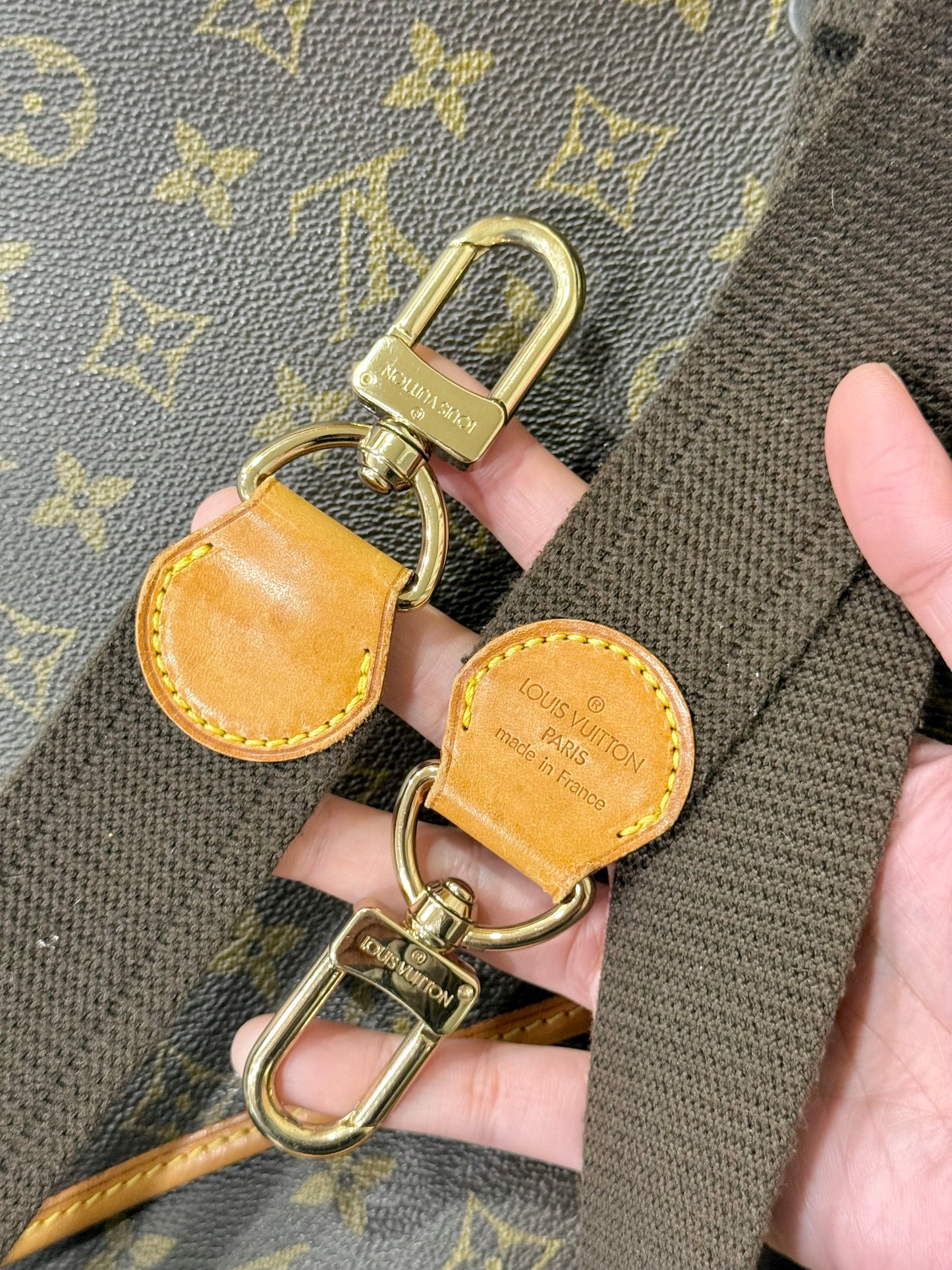 Louis Vuitton Alize 24 Mono soft Suitcase