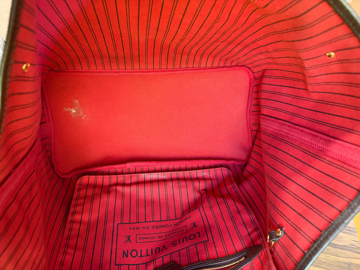 Louis Vuitton Neverfull GM DE Cerise Bag Only