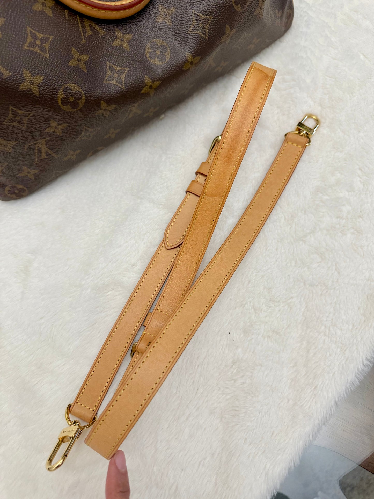 Louis Vuitton Speedy 35 Bandouliere Mono