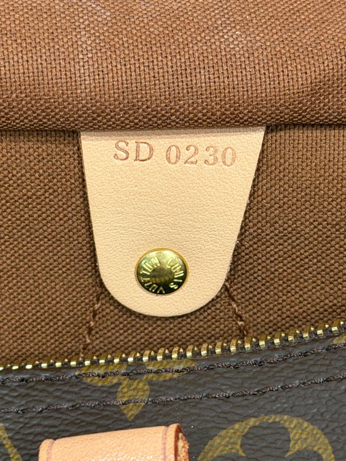 Louis Vuitton Speedy 30 Mono SD0230