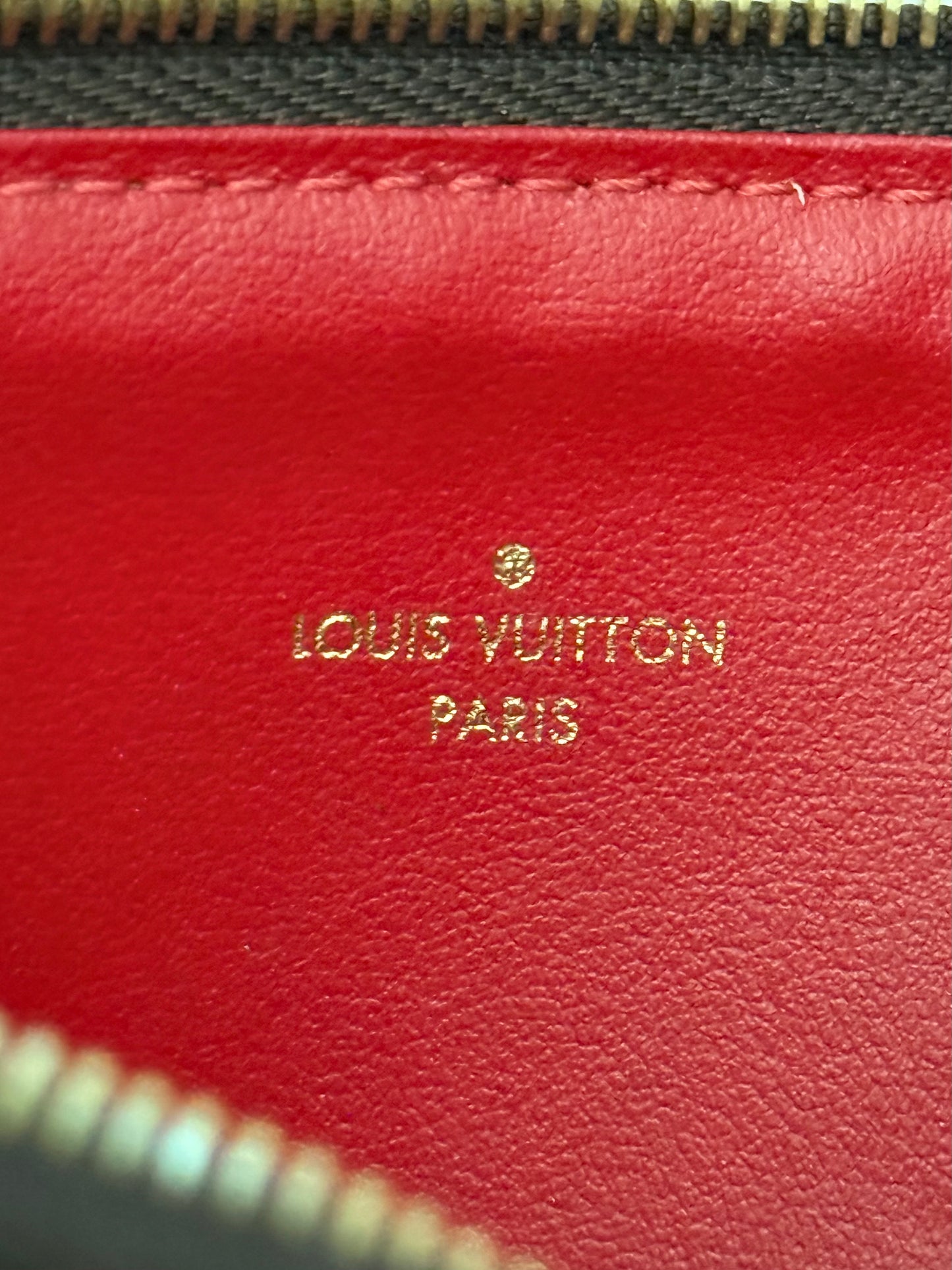 Louis Vuitton Felicie Pochette DE with zippered insert