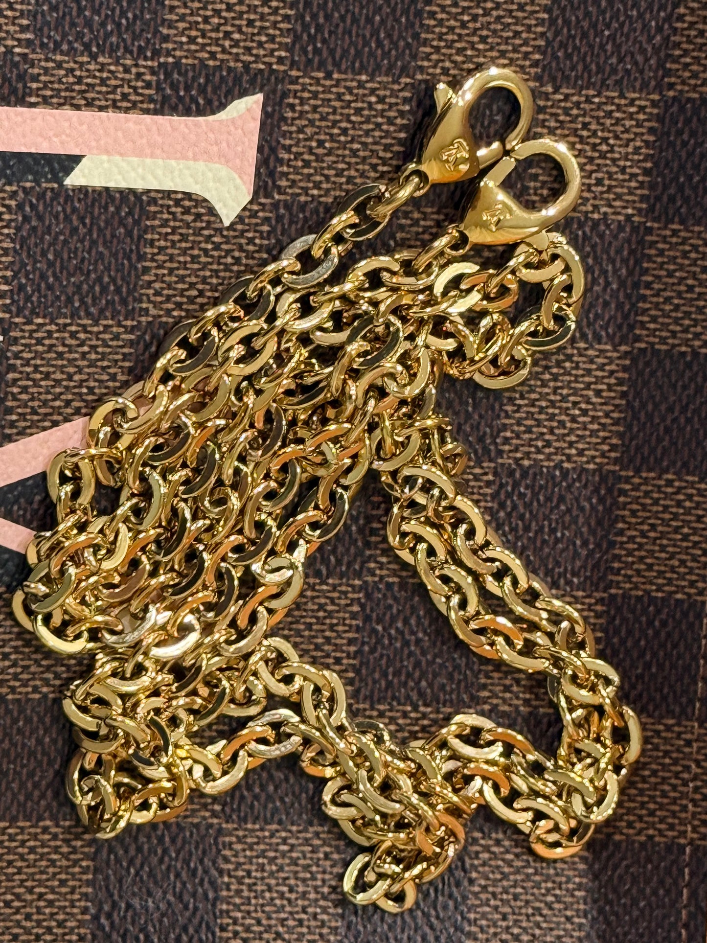 Louis Vuitton Double Zip Pochette Damier Ebene