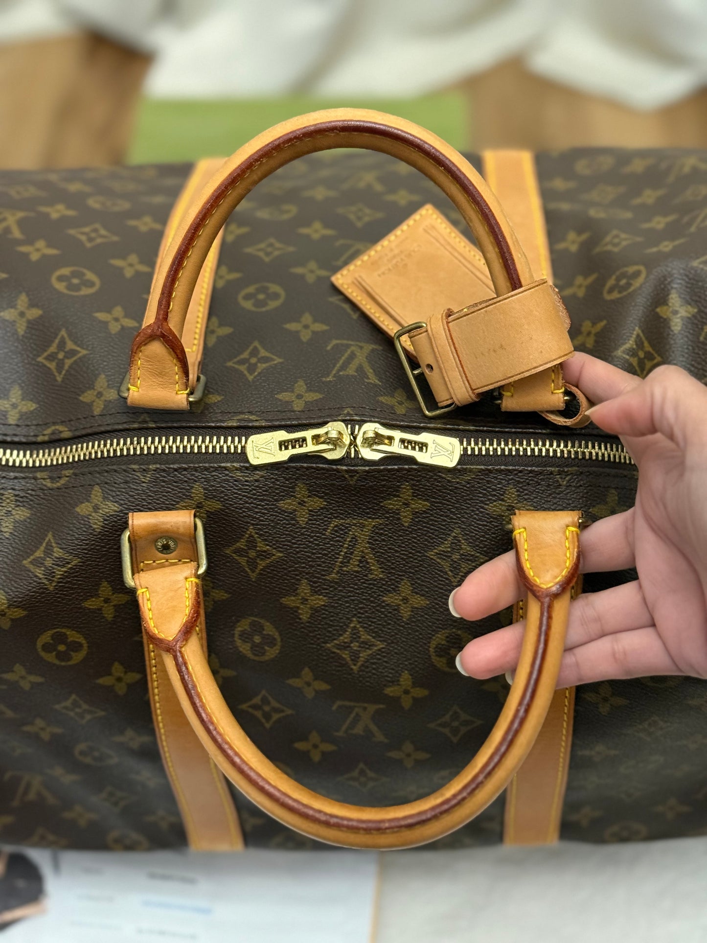 Louis Vuitton Keepall Bandouliere 60 Mono May 1991
