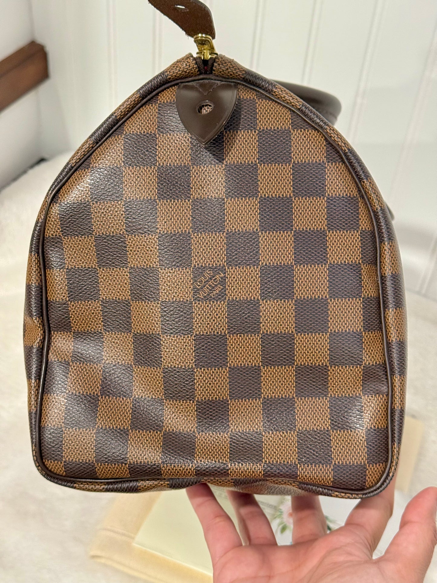 Louis Vuitton Speedy 30 Damier Ebene
