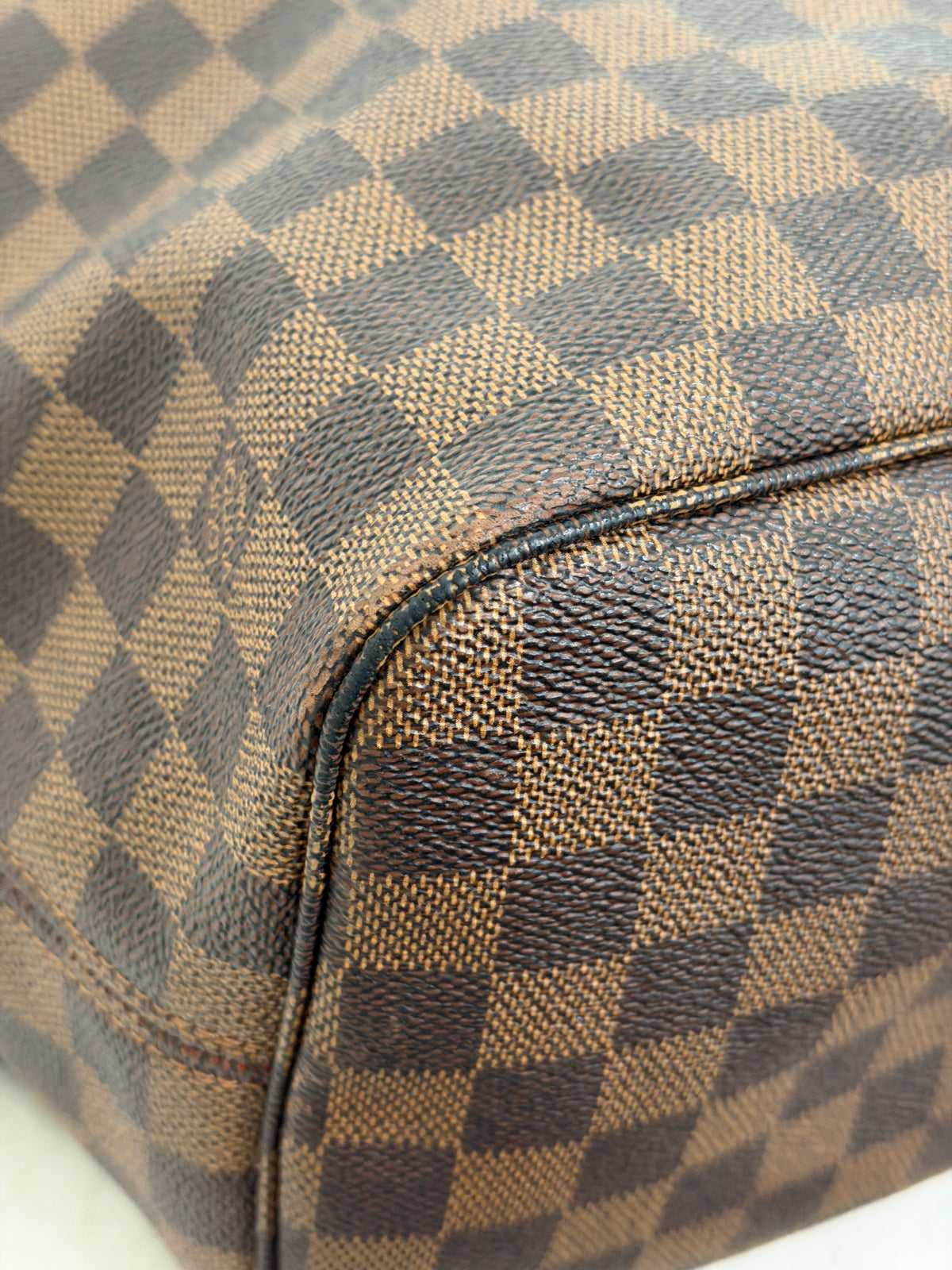 Louis Vuitton Neverfull MM Damier Ebene Bag Only