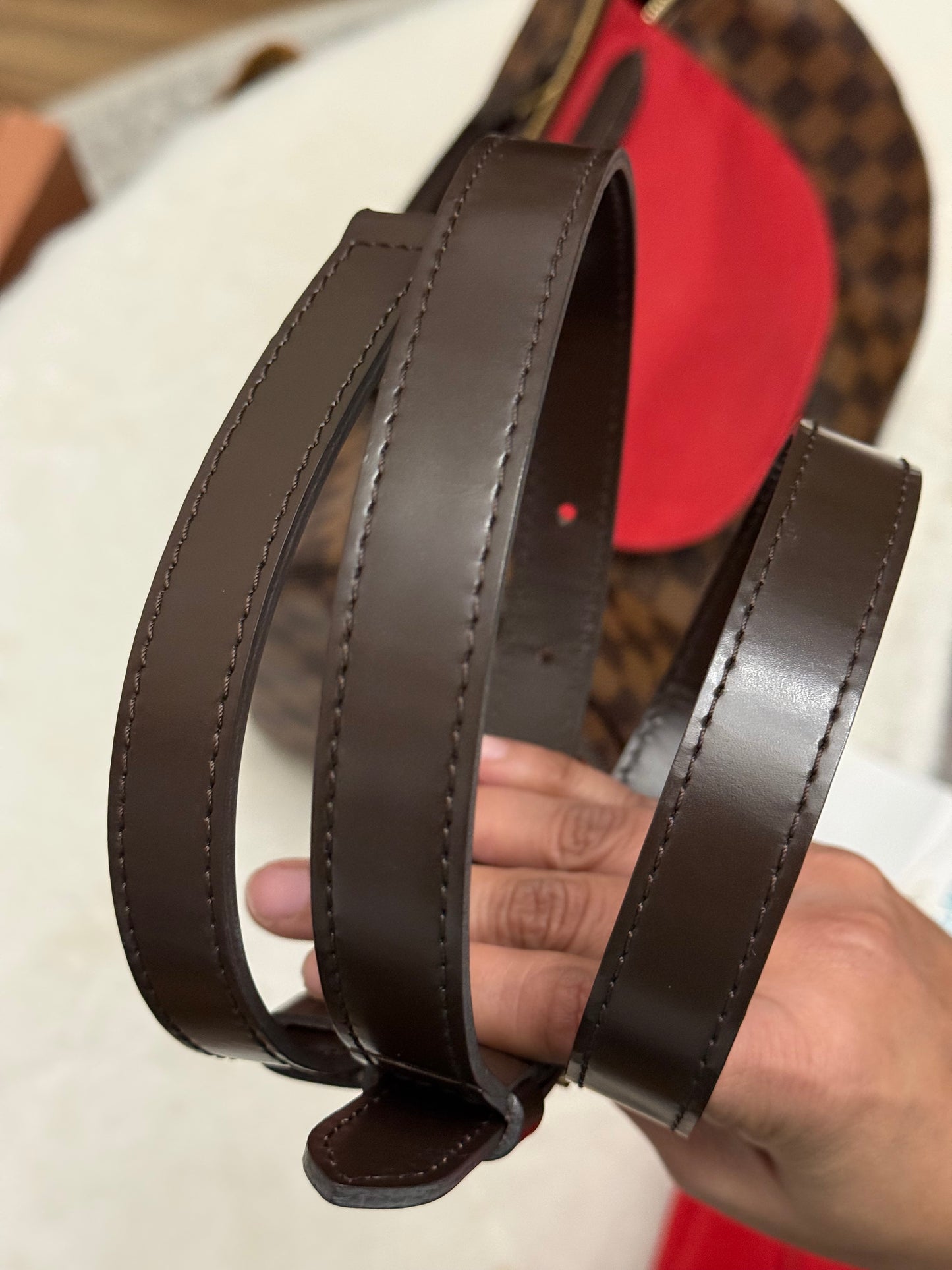 Louis Vuitton Speedy 30 Bandouliere Damier Ebene