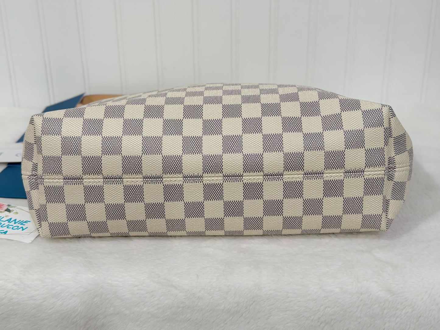 Louis Vuitton Graceful PM Damier Azur Rose Ballerine