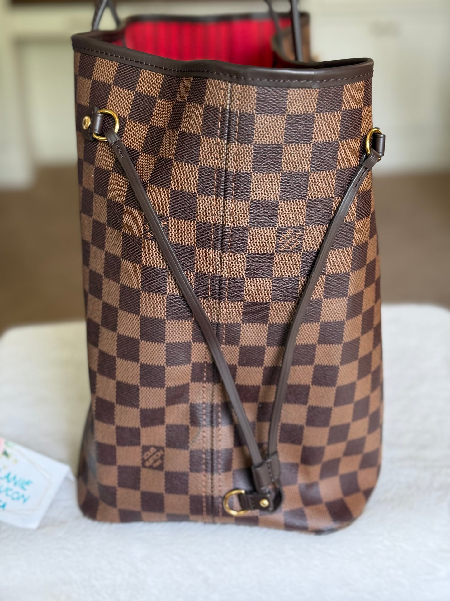 Louis Vuitton Neverfull GM DE Cerise Bag Only