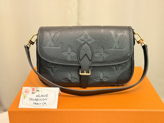Louis Vuitton Diane Empreinte Noir