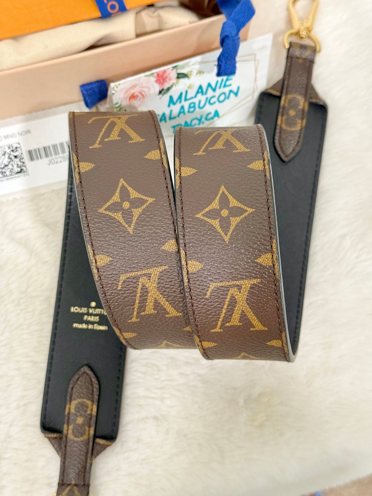 Louis Vuitton Bandouliere Noir/Black J02288
