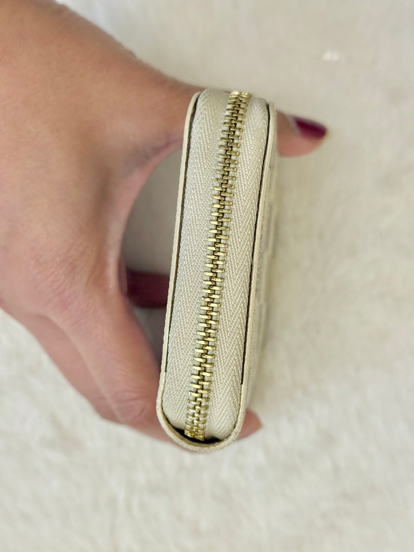Louis Vuitton Zippy Coin Purse Damier Azur