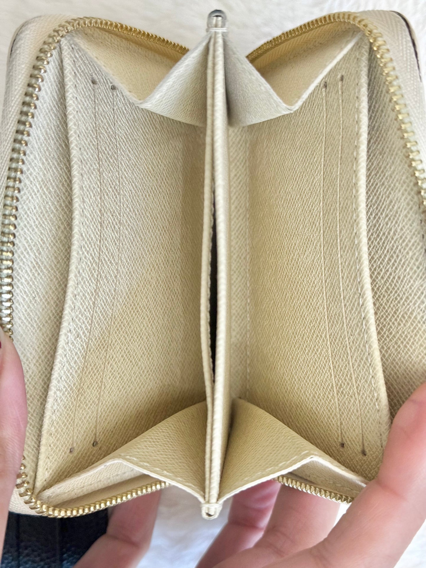 Louis Vuitton Zippy Coin Purse Damier Azur