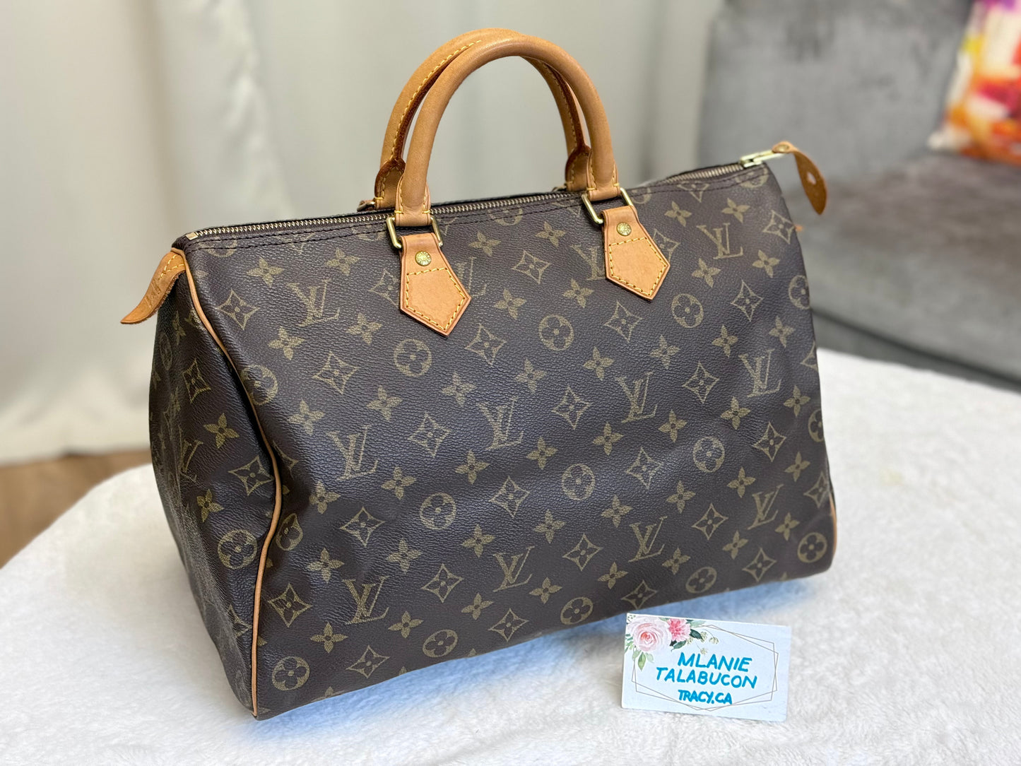Louis Vuitton Speedy 35 Mono