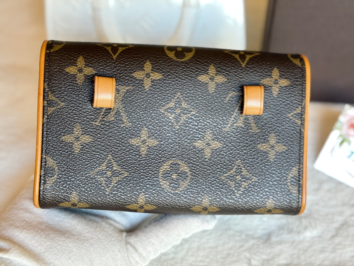 Louis Vuitton Florentine Pochette Mono Bumbag/Beltbag with Size S belt