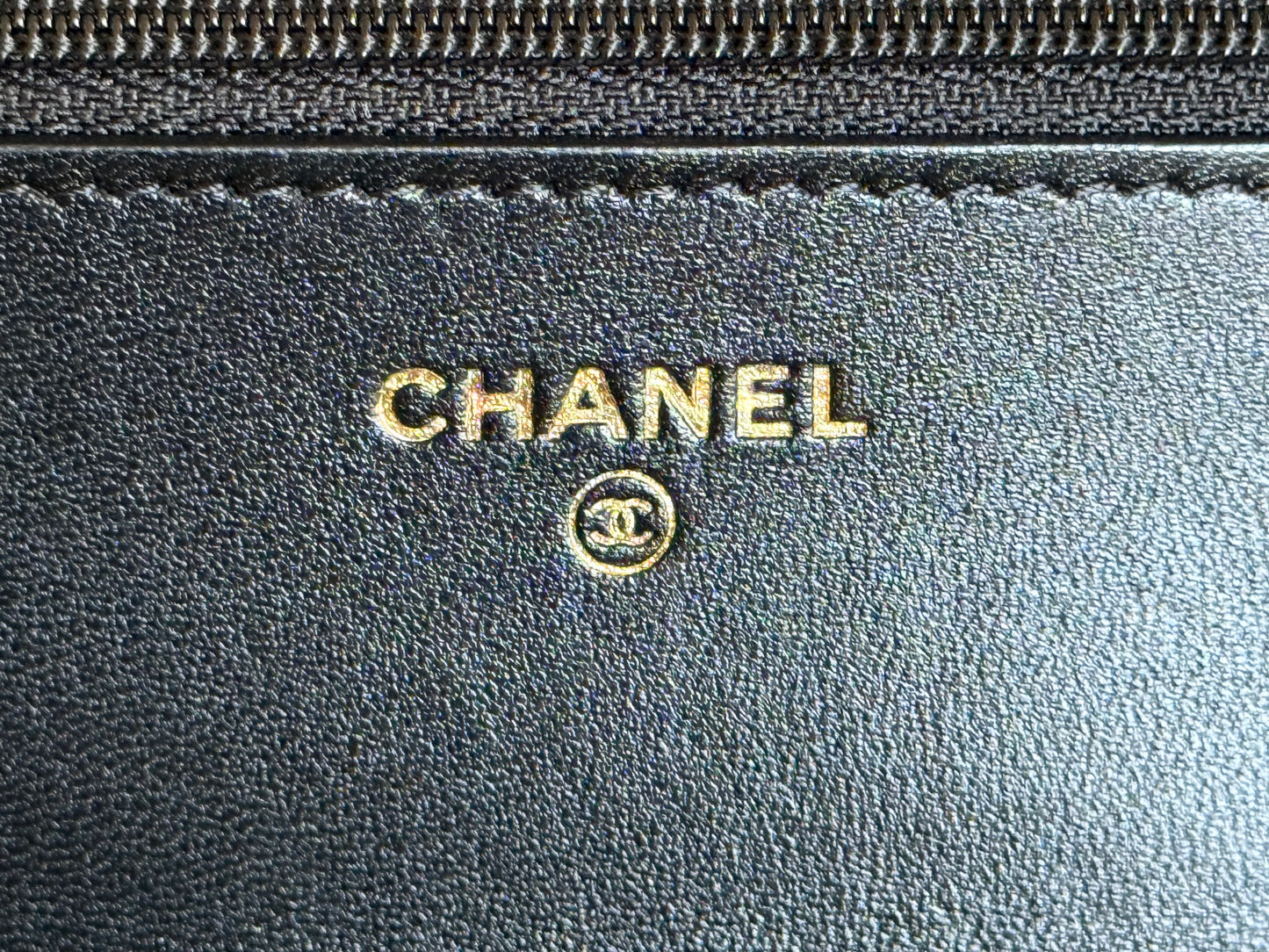 Chanel 23C Wallet on Chain 19 Black Lambskin Mixed HW
