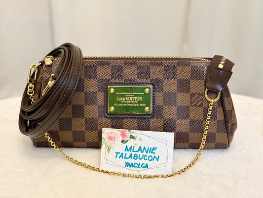 Louis Vuitton Eva Pochette Damier Ebene