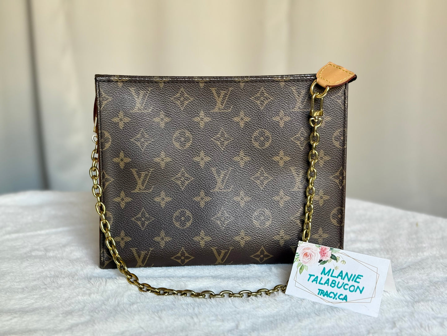 Louis Vuitton Toiletry Pouch on Chain