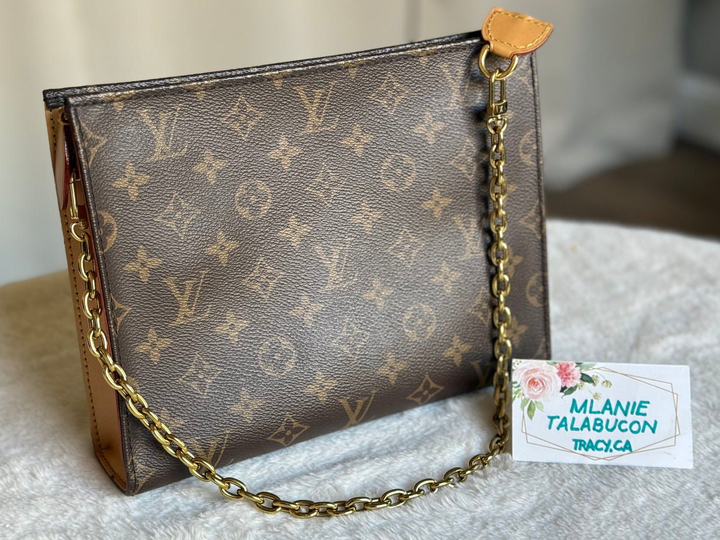 Louis Vuitton Toiletry Pouch on Chain