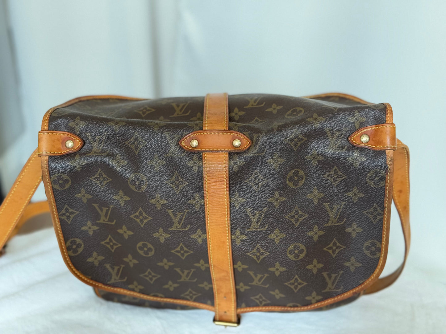 Louis Vuitton Vintage Saumur 35 Monogram