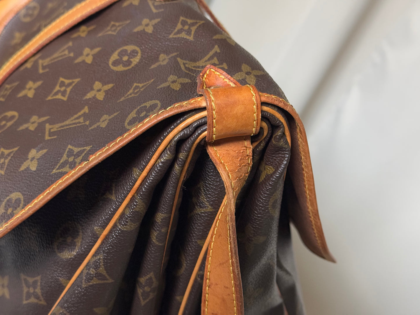 Louis Vuitton Vintage Saumur 35 Monogram