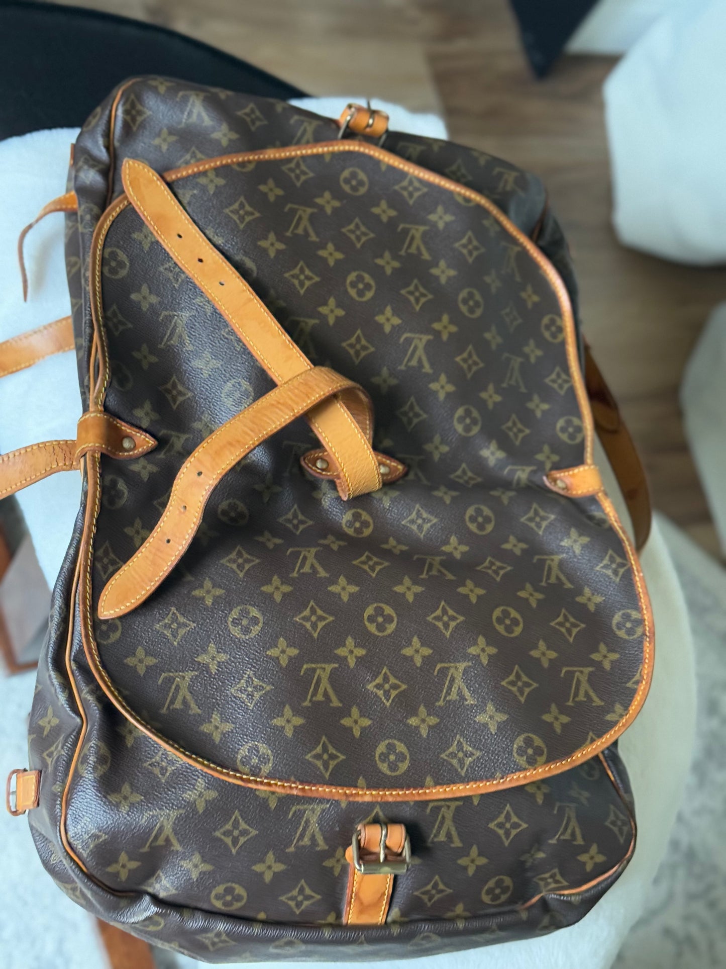 Louis Vuitton Vintage Saumur 35 Monogram